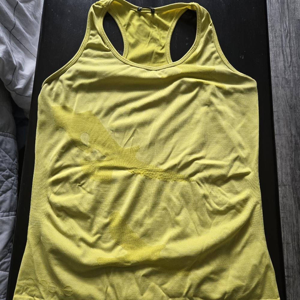 Oiselle Flyte Tank Lg Yellow